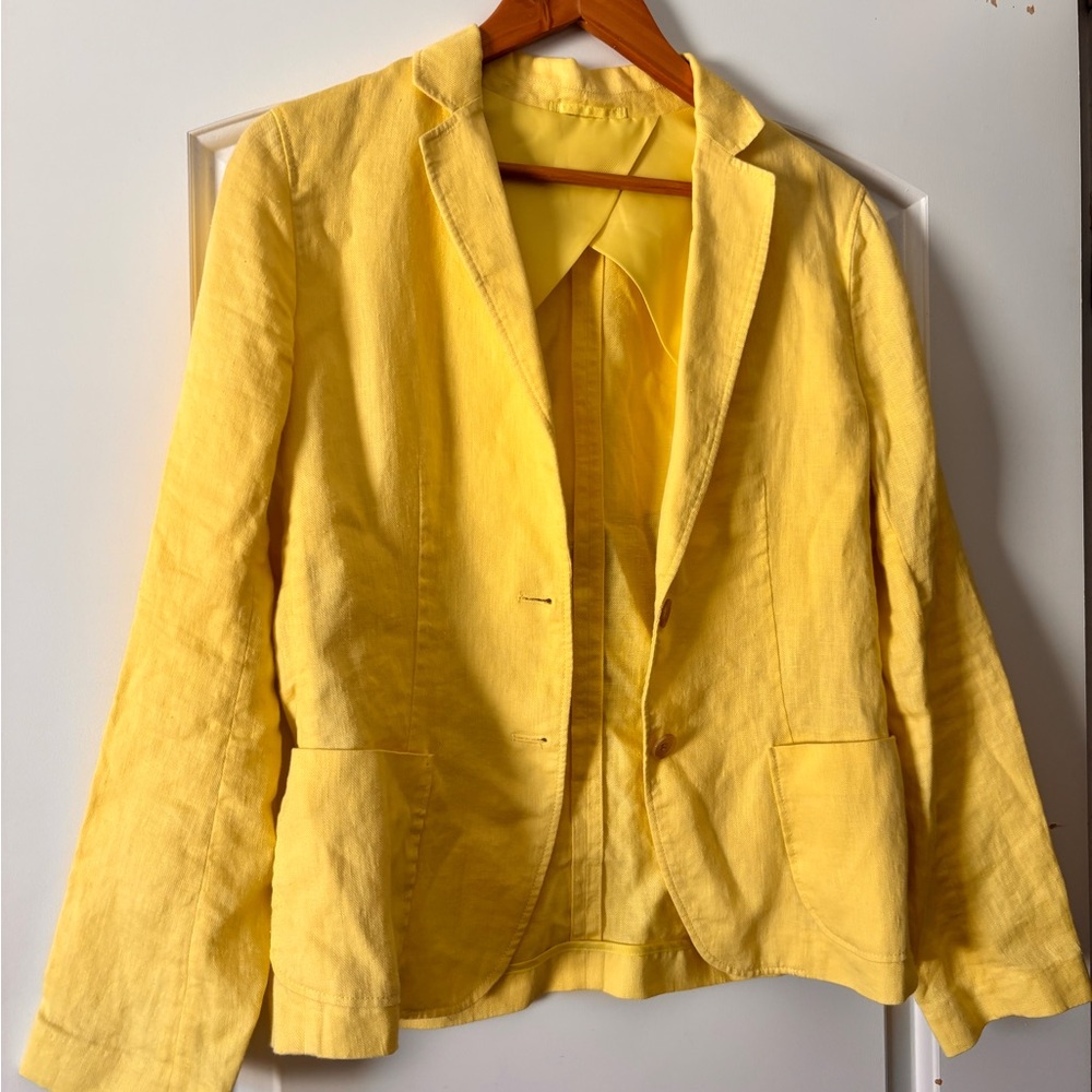 Yellow Women's Blazer